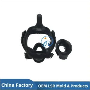 Respirator Mask Full Face Silicone Rubber