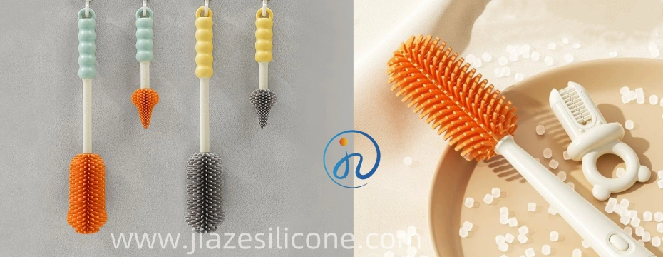 liquid silicone baby bottles brushers