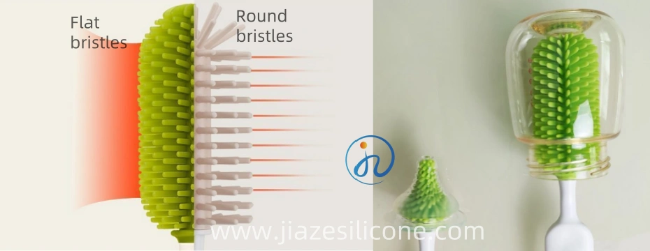 silicone baby bottles brushers