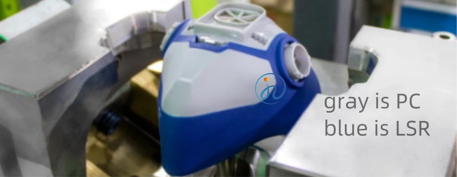 2-component injection molding PC+LSR